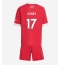 Liverpool Curtis Jones #17 Heimtrikot Kinder 2025-26 Kurzarm (+ kurze hosen)