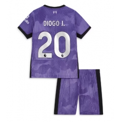 Liverpool Diogo Jota #20 3rd trikot Kinder 2023-24 Kurzarm (+ kurze hosen)