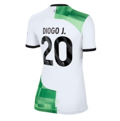 Liverpool Diogo Jota #20 Auswärtstrikot Frauen 2023-24 Kurzarm
