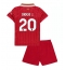 Liverpool Diogo Jota #20 Heimtrikot Kinder 2024-25 Kurzarm (+ kurze hosen)