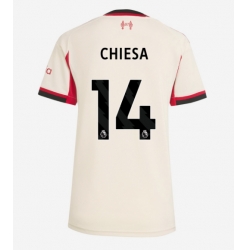 Liverpool Federico Chiesa #14 Auswärtstrikot Frauen 2025-26 Kurzarm