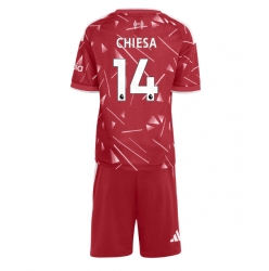 Liverpool Federico Chiesa #14 Heimtrikot Kinder 2026-27 Kurzarm (+ kurze hosen)
