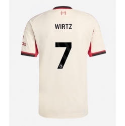 Liverpool Florian Wirtz #7 Auswärtstrikot 2025-26 Kurzarm