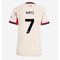 Liverpool Florian Wirtz #7 Auswärtstrikot Frauen 2025-26 Kurzarm