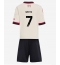 Liverpool Florian Wirtz #7 Auswärtstrikot Kinder 2025-26 Kurzarm (+ kurze hosen)