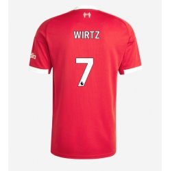 Liverpool Florian Wirtz #7 Heimtrikot 2025-26 Kurzarm