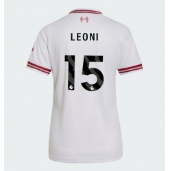 Liverpool Giovanni Leoni #15 Auswärtstrikot Frauen 2026-27 Kurzarm