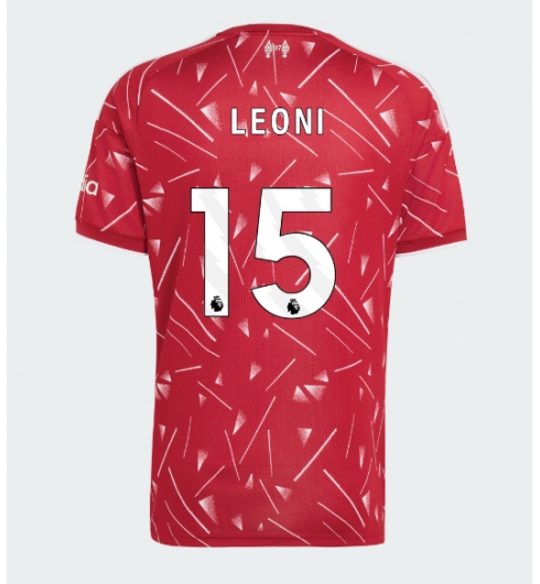 Liverpool Giovanni Leoni #15 Heimtrikot 2026-27 Kurzarm Liverpool Giovanni Leoni #15 Heimtrikot 2026-27 Kurzarm