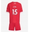Liverpool Giovanni Leoni #15 Heimtrikot Kinder 2025-26 Kurzarm (+ kurze hosen)