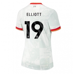Liverpool Harvey Elliott #19 3rd trikot Frauen 2024-25 Kurzarm
