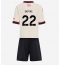 Liverpool Hugo Ekitike #22 Auswärtstrikot Kinder 2025-26 Kurzarm (+ kurze hosen)
