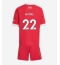 Liverpool Hugo Ekitike #22 Heimtrikot Kinder 2025-26 Kurzarm (+ kurze hosen)