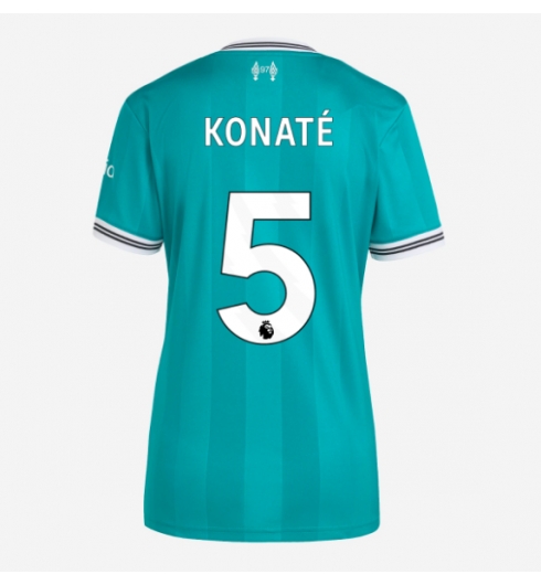 Liverpool Ibrahima Konate #5 3rd trikot Frauen 2025-26 Kurzarm Liverpool Ibrahima Konate #5 3rd trikot Frauen 2025-26 Kurzarm
