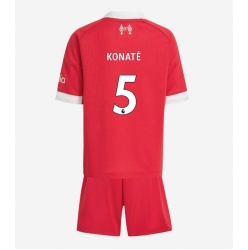 Liverpool Ibrahima Konate #5 Heimtrikot Kinder 2025-26 Kurzarm (+ kurze hosen)