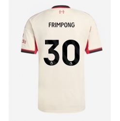 Liverpool Jeremie Frimpong #30 Auswärtstrikot 2025-26 Kurzarm