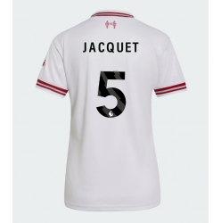 Liverpool Jeremy Jacquet #5 Auswärtstrikot Frauen 2026-27 Kurzarm