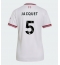 Liverpool Jeremy Jacquet #5 Auswärtstrikot Frauen 2026-27 Kurzarm