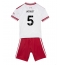 Liverpool Jeremy Jacquet #5 Auswärtstrikot Kinder 2026-27 Kurzarm (+ kurze hosen)