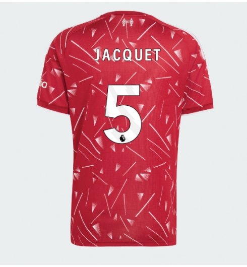 Liverpool Jeremy Jacquet #5 Heimtrikot 2026-27 Kurzarm Liverpool Jeremy Jacquet #5 Heimtrikot 2026-27 Kurzarm