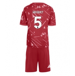 Liverpool Jeremy Jacquet #5 Heimtrikot Kinder 2026-27 Kurzarm (+ kurze hosen)
