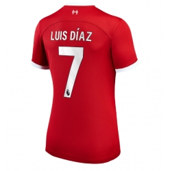 Liverpool Luis Diaz #7 Heimtrikot Frauen 2023-24 Kurzarm