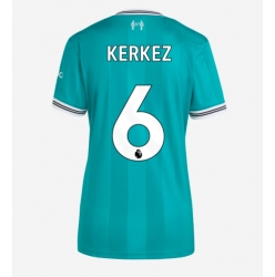 Liverpool Milos Kerkez #6 3rd trikot Frauen 2025-26 Kurzarm
