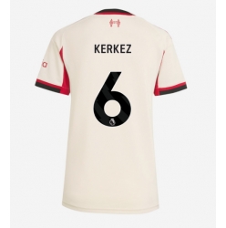 Liverpool Milos Kerkez #6 Auswärtstrikot Frauen 2025-26 Kurzarm