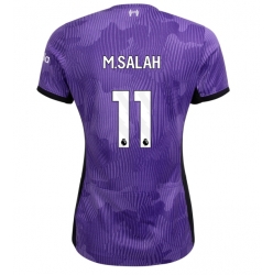 Liverpool Mohamed Salah #11 3rd trikot Frauen 2023-24 Kurzarm
