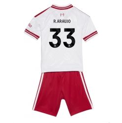 Liverpool Ronald Araujo #33 Auswärtstrikot Kinder 2026-27 Kurzarm (+ kurze hosen)