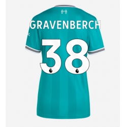 Liverpool Ryan Gravenberch #38 3rd trikot Frauen 2025-26 Kurzarm