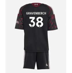 Liverpool Ryan Gravenberch #38 3rd trikot Kinder 2026-27 Kurzarm (+ kurze hosen)