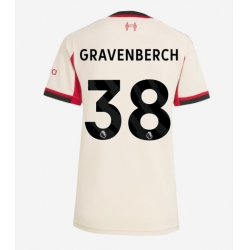Liverpool Ryan Gravenberch #38 Auswärtstrikot Frauen 2025-26 Kurzarm