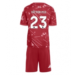 Liverpool Victor Munoz #23 Heimtrikot Kinder 2026-27 Kurzarm (+ kurze hosen)