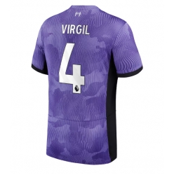 Liverpool Virgil van Dijk #4 3rd trikot 2023-24 Kurzarm