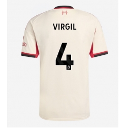 Liverpool Virgil van Dijk #4 Auswärtstrikot 2025-26 Kurzarm