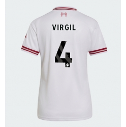 Liverpool Virgil van Dijk #4 Auswärtstrikot Frauen 2026-27 Kurzarm