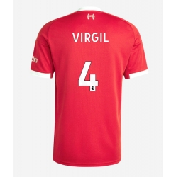 Liverpool Virgil van Dijk #4 Heimtrikot 2025-26 Kurzarm