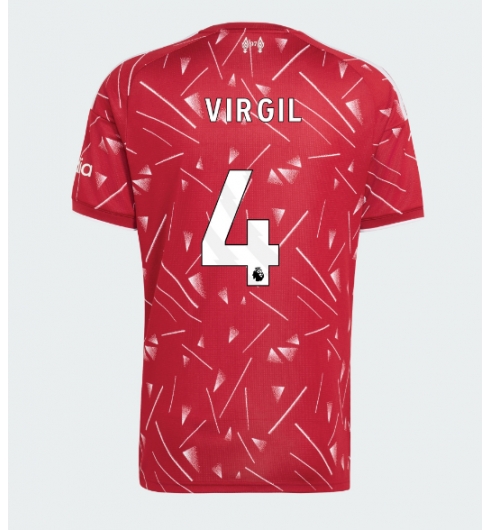 Liverpool Virgil van Dijk #4 Heimtrikot 2026-27 Kurzarm Liverpool Virgil van Dijk #4 Heimtrikot 2026-27 Kurzarm