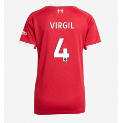 Liverpool Virgil van Dijk #4 Heimtrikot Frauen 2025-26 Kurzarm