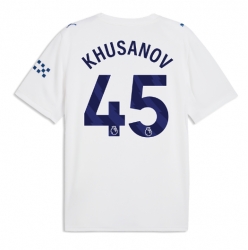 Manchester City Abdukodir Khusanov #45 3rd trikot 2026-27 Kurzarm