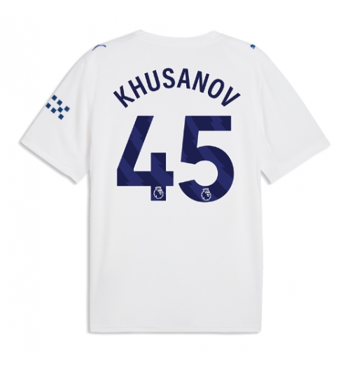 Manchester City Abdukodir Khusanov #45 3rd trikot 2026-27 Kurzarm Manchester City Abdukodir Khusanov #45 3rd trikot 2026-27 Kurzarm