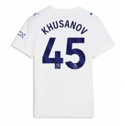 Manchester City Abdukodir Khusanov #45 3rd trikot Frauen 2026-27 Kurzarm