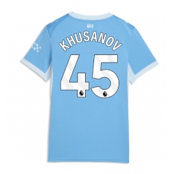 Manchester City Abdukodir Khusanov #45 Heimtrikot Frauen 2026-27 Kurzarm