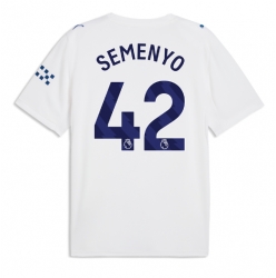 Manchester City Antoine Semenyo #42 3rd trikot 2026-27 Kurzarm