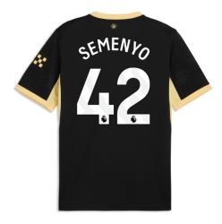 Manchester City Antoine Semenyo #42 Auswärtstrikot 2026-27 Kurzarm