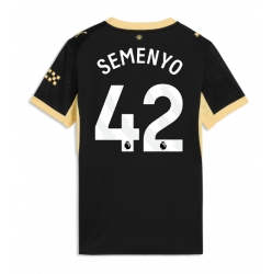 Manchester City Antoine Semenyo #42 Auswärtstrikot Frauen 2026-27 Kurzarm