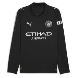 Manchester City Auswärtstrikot 2025-26 Langarm