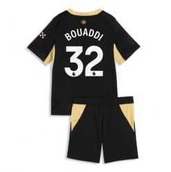 Manchester City Ayyoub Bouaddi #32 Auswärtstrikot Kinder 2026-27 Kurzarm (+ kurze hosen)
