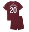 Manchester City Bernardo Silva #20 3rd trikot Kinder 2024-25 Kurzarm (+ kurze hosen)