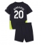 Manchester City Bernardo Silva #20 Auswärtstrikot Kinder 2024-25 Kurzarm (+ kurze hosen)